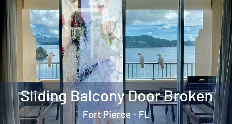  Sliding Balcony Door Broken Fort Pierce - FL